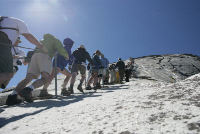 Scenes from the Half Dome hike