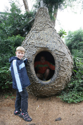 Mikey and Kelly at the Bird Nest