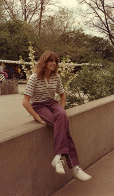 Michele at the Cincinati Zoo