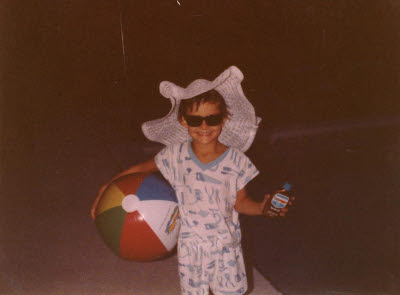 Mark at the Pool