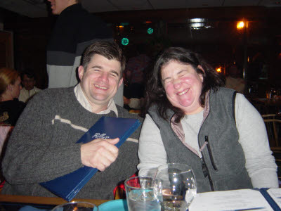 Joe and Cheryl at Dinner in Vail