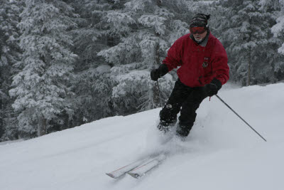Albert Skiing
