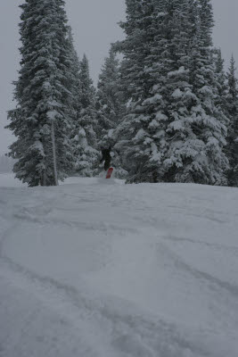 Alex Snowboarding
