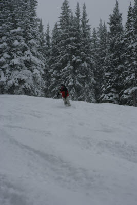 Nick Snowboarding