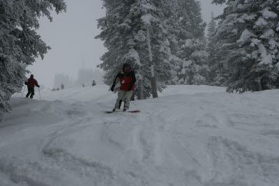 Nick Snowboarding