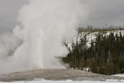 Old Faithful Geyser, Yellowstone, NP