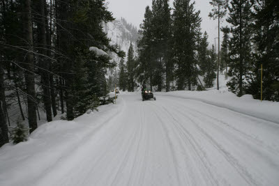 Snowmobiling Fun