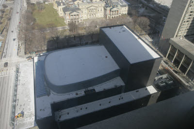 Building in Toronto that looks like a Toilet