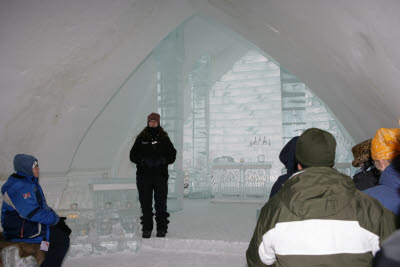 Chapel at the Ice Hotel