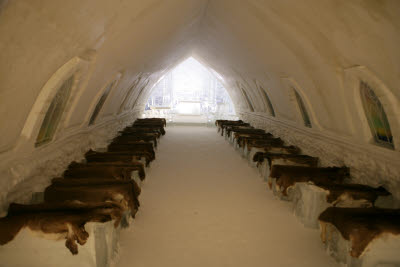 Chapel at the Ice Hotel