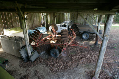 Old Barn at Farm in Montesano