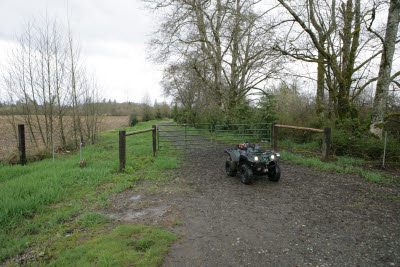 Gate on Farm in Montesano