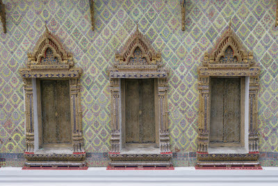 Doors at Wat Arun Temple in Bangkok