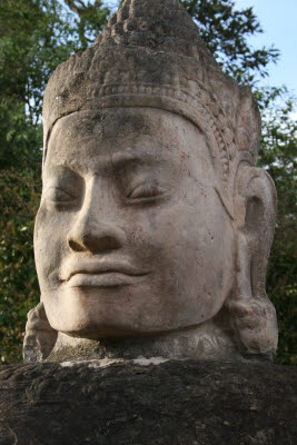 Victory Gate, Angkor Thom, Cambodia