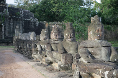 Victory Gate, Angkor Thom, Cambodia