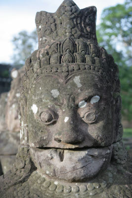 Victory Gate, Angkor Thom, Cambodia