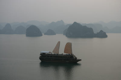 Trip to Halong Bay, Vietnam