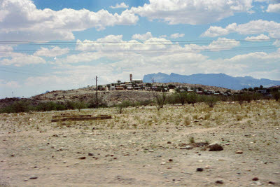 Namibian shanty town