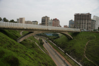 Paragliding in Miraflores, Lima, Peru