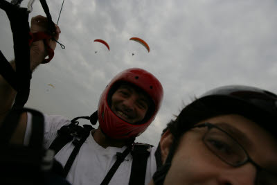 Paragliding in Miraflores, Lima, Peru