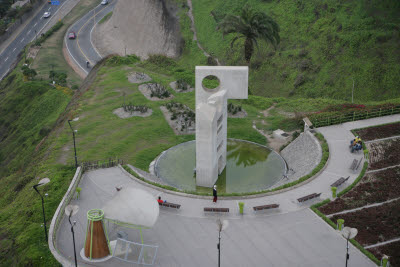 Paragliding in Miraflores, Lima, Peru