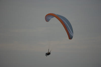 Paragliding in Miraflores, Lima, Peru