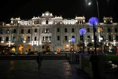 Plaza San Martin, Lima, Peru