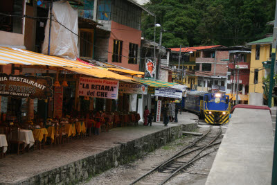 City of Aguas Calientes, Peru