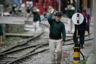 City of Aguas Calientes, Peru