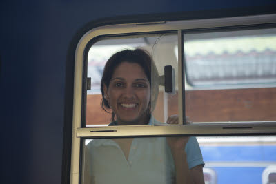 Train between Machu Picchu and Cuzco