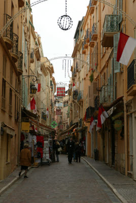 Street Scene near Monoco Palace