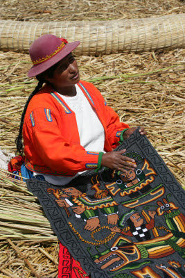 Uros Islands, Lake Titicaca, Peru