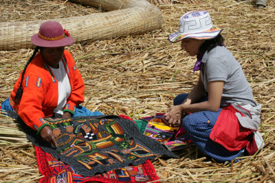 Uros Islands, Lake Titicaca, Peru