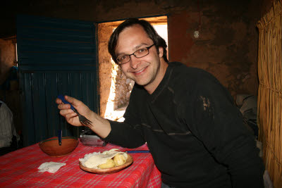 Homestay on Amantani Island, Lake Titicaca, Peru