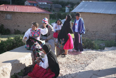 Amantani Island, Lake Titicaca, Peru