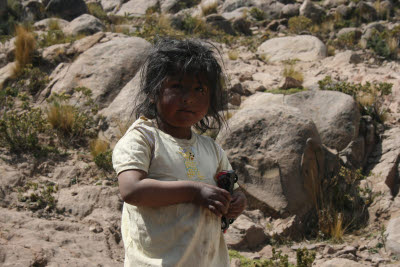 Tequile Island, Lake Titicaca, Peru