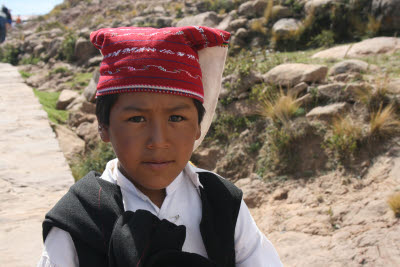 Tequile Island, Lake Titicaca, Peru