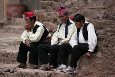 Tequile Island, Lake Titicaca, Peru