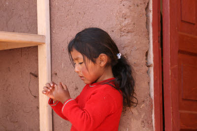 Tequile Island, Lake Titicaca, Peru