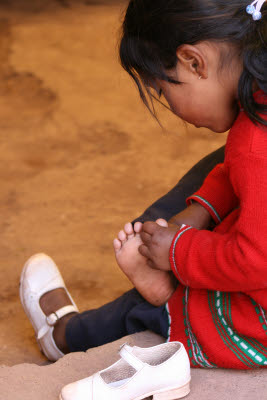 Tequile Island, Lake Titicaca, Peru