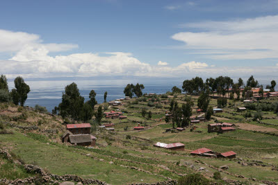 Tequile Island, Lake Titicaca, Peru
