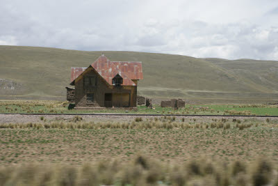 Altiplano between Juliaca and Arequipa, Peru