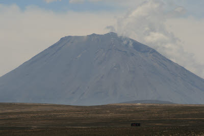 Reserva Nacional Salinas y Aquada Blanca and El Misti Volcano