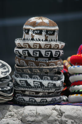 Vendors on the road to Colca Canyon