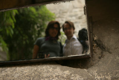 Reflection at the Castle of St. Peter, Bodrum, Turkey