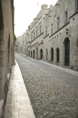 Streets of Rhodes, Greece