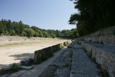 Ancient Stadium of Rhodes, Greece