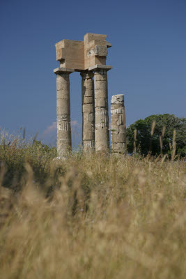 Temple of Apollonas, Rhodes, Greece