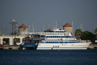 King Saron Ferry between Marmaris and Rhodes