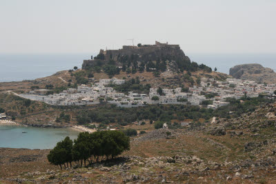 City of Lindos, Island of Rhodes, Greece